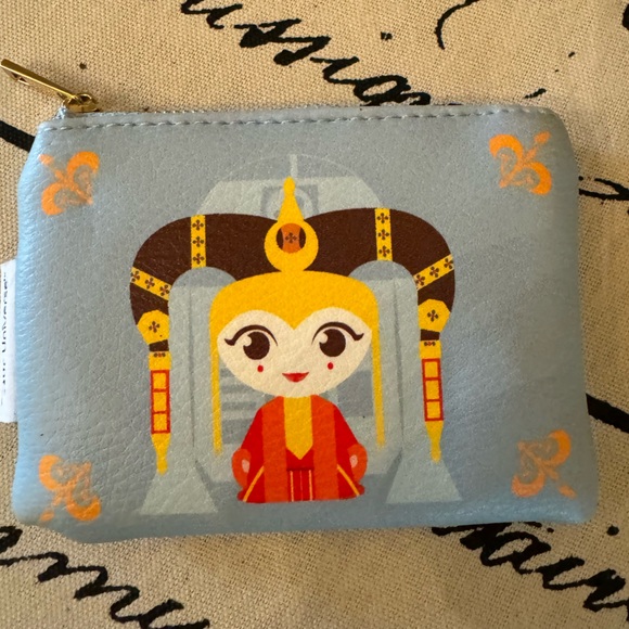 Star Wars Chibi Queen Amidala & Princess Leia Coin Purse BoxLunch Exclusive - Picture 2 of 2